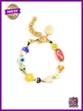 Venessa Arizaga No Risk No Magic Bracelet Adjustable Lobster Clasp